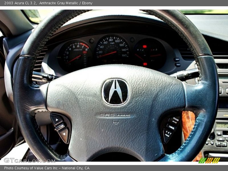 Anthracite Gray Metallic / Ebony 2003 Acura CL 3.2