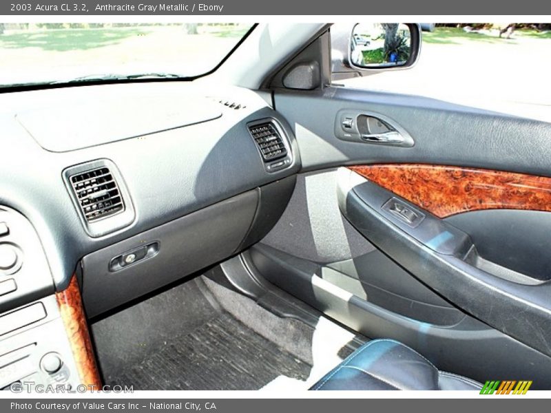 Anthracite Gray Metallic / Ebony 2003 Acura CL 3.2