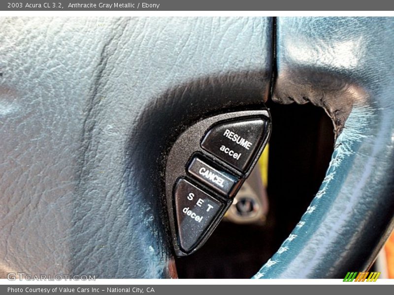 Anthracite Gray Metallic / Ebony 2003 Acura CL 3.2