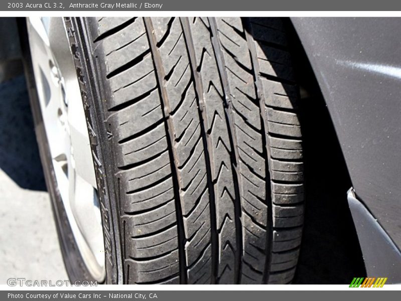 Anthracite Gray Metallic / Ebony 2003 Acura CL 3.2