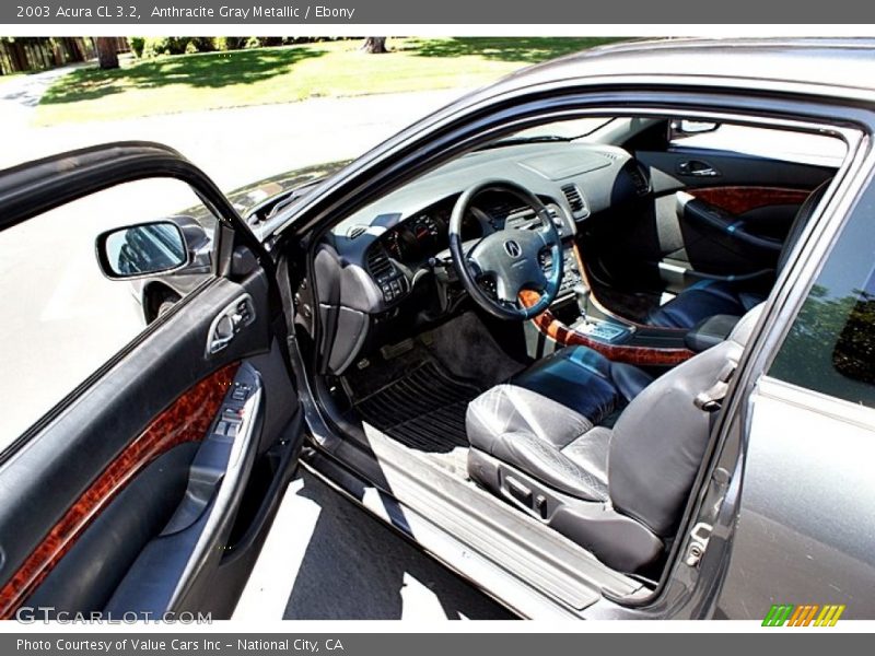 Anthracite Gray Metallic / Ebony 2003 Acura CL 3.2