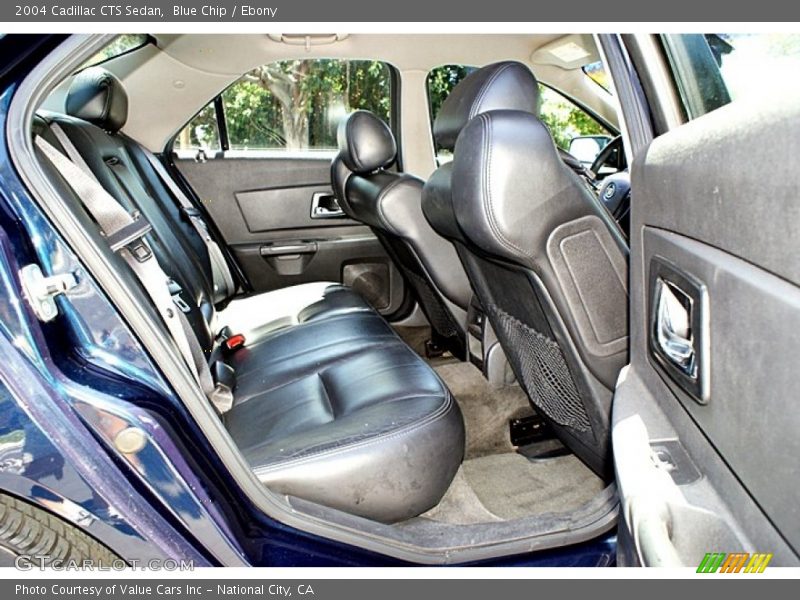 Rear Seat of 2004 CTS Sedan
