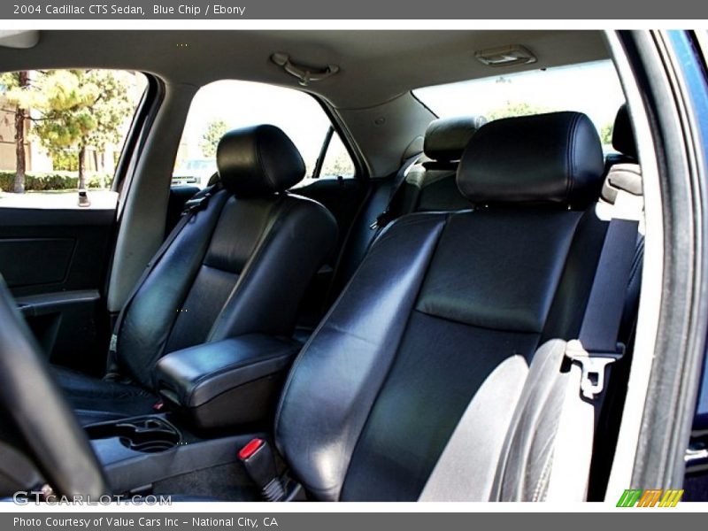 Blue Chip / Ebony 2004 Cadillac CTS Sedan