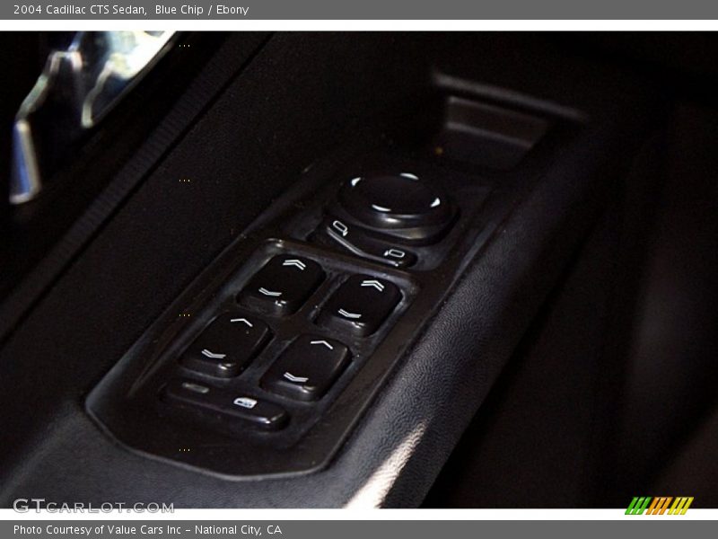 Blue Chip / Ebony 2004 Cadillac CTS Sedan