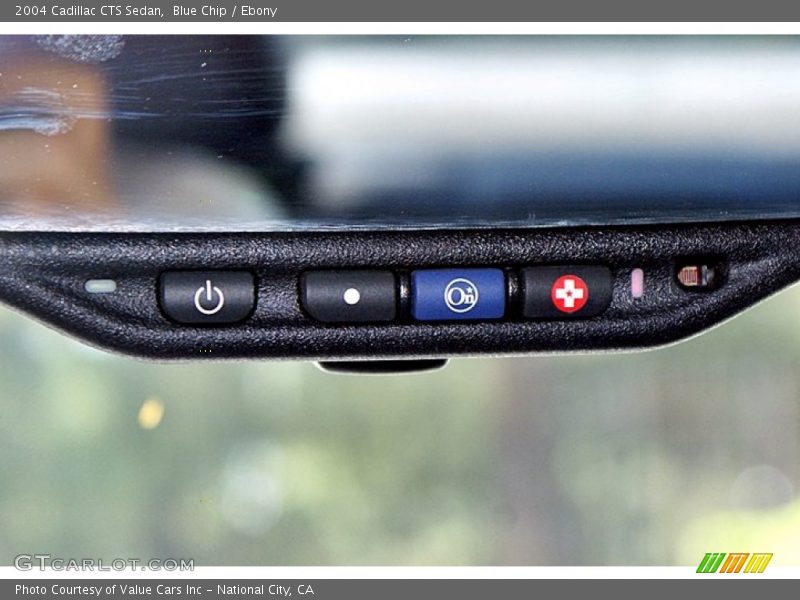 Blue Chip / Ebony 2004 Cadillac CTS Sedan