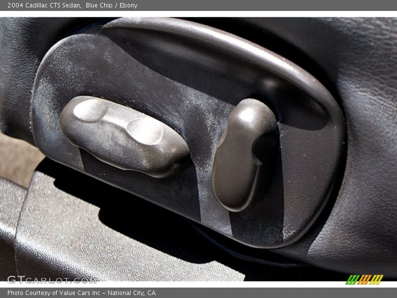 Blue Chip / Ebony 2004 Cadillac CTS Sedan