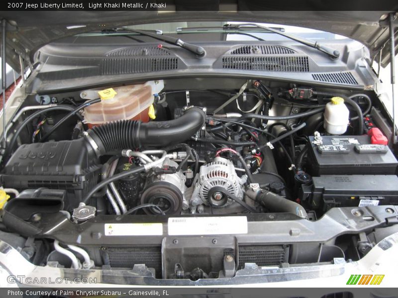 Light Khaki Metallic / Khaki 2007 Jeep Liberty Limited