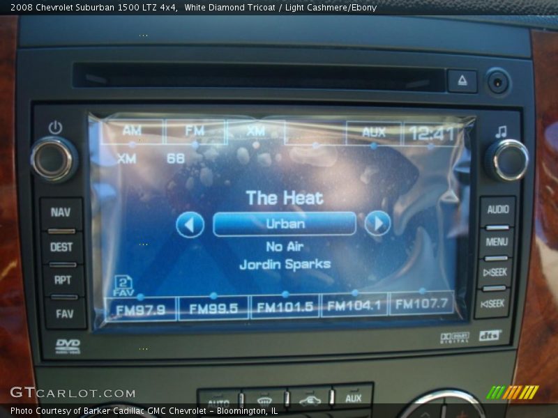 White Diamond Tricoat / Light Cashmere/Ebony 2008 Chevrolet Suburban 1500 LTZ 4x4