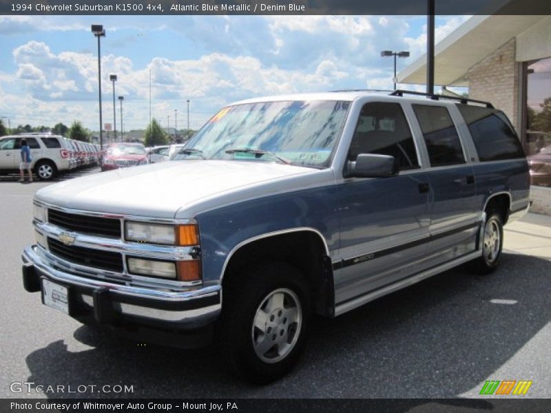 Atlantic Blue Metallic / Denim Blue 1994 Chevrolet Suburban K1500 4x4