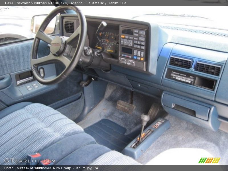 Atlantic Blue Metallic / Denim Blue 1994 Chevrolet Suburban K1500 4x4