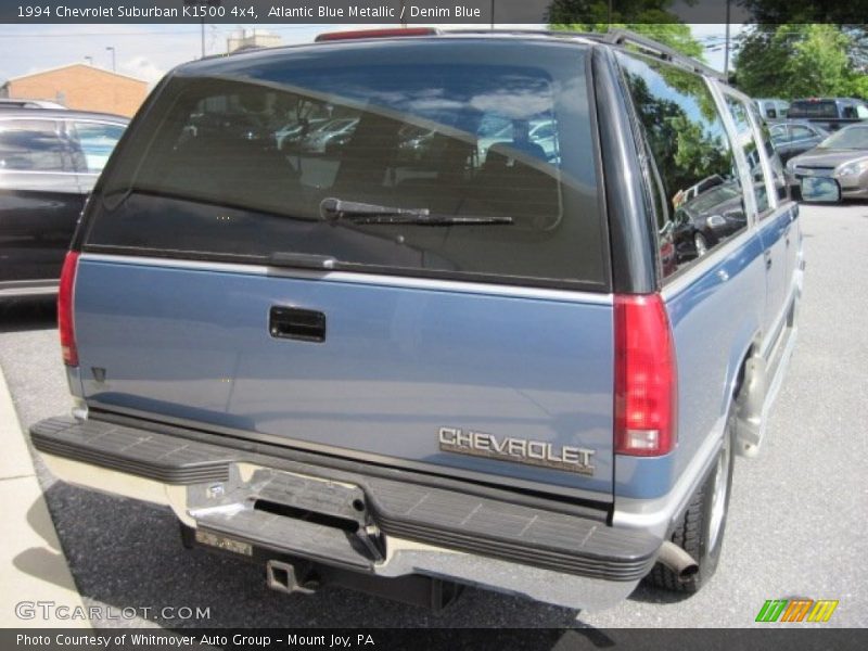 Atlantic Blue Metallic / Denim Blue 1994 Chevrolet Suburban K1500 4x4