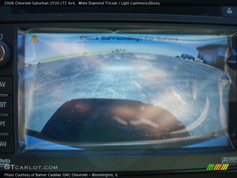 White Diamond Tricoat / Light Cashmere/Ebony 2008 Chevrolet Suburban 1500 LTZ 4x4