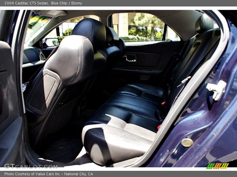 Blue Chip / Ebony 2004 Cadillac CTS Sedan