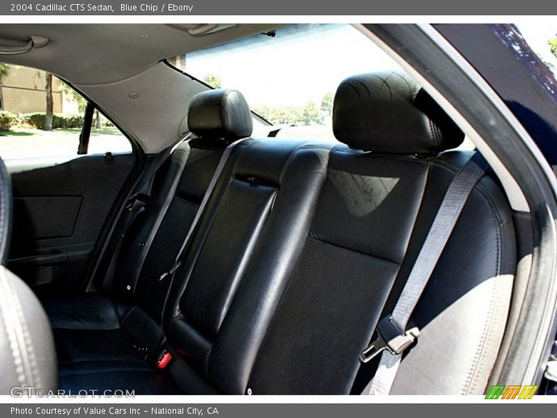 Blue Chip / Ebony 2004 Cadillac CTS Sedan