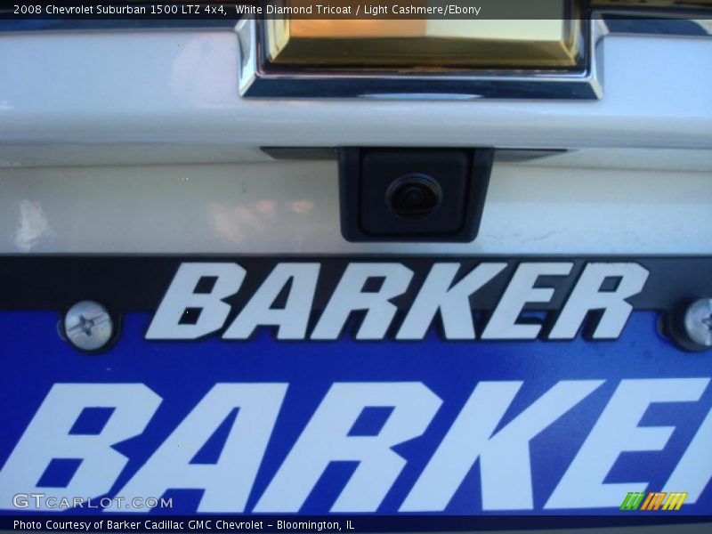 White Diamond Tricoat / Light Cashmere/Ebony 2008 Chevrolet Suburban 1500 LTZ 4x4
