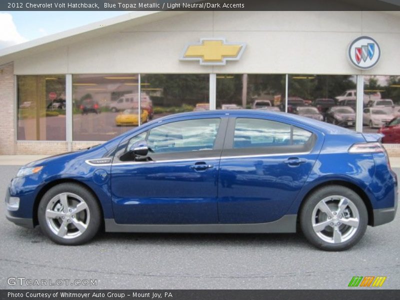  2012 Volt Hatchback Blue Topaz Metallic