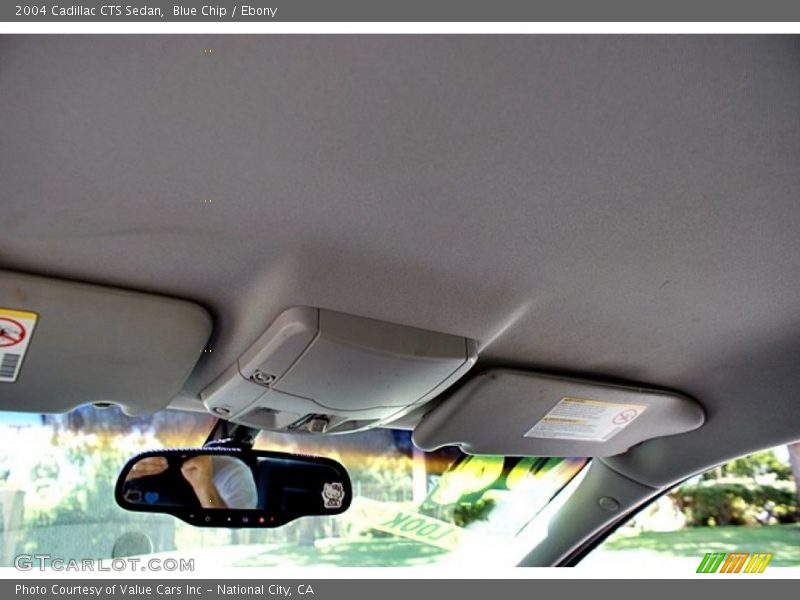 Blue Chip / Ebony 2004 Cadillac CTS Sedan