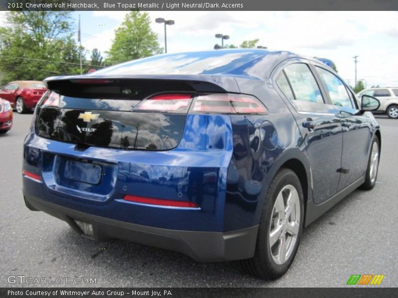  2012 Volt Hatchback Blue Topaz Metallic