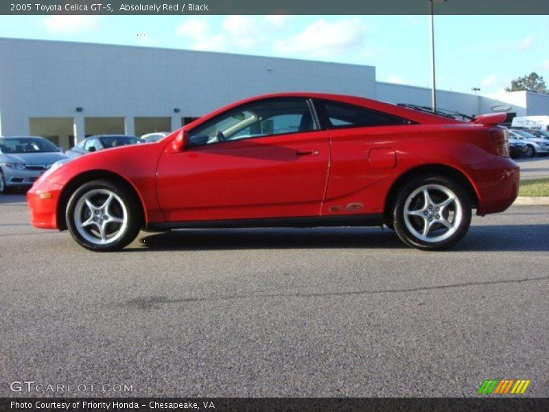 Absolutely Red / Black 2005 Toyota Celica GT-S