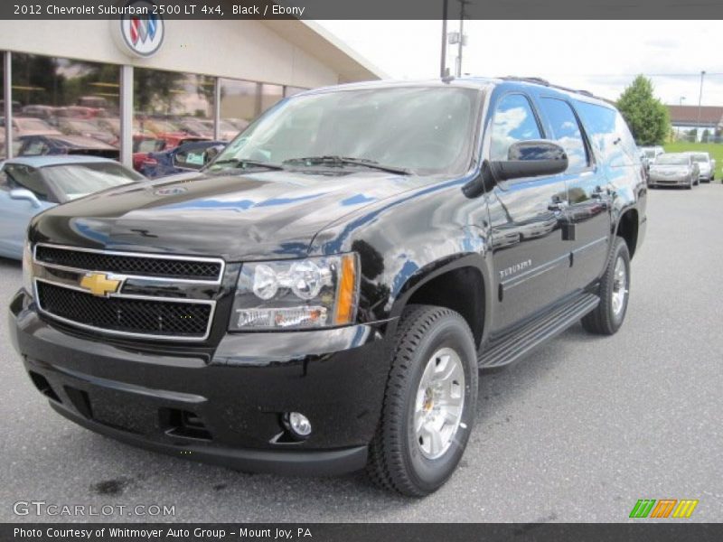 Black / Ebony 2012 Chevrolet Suburban 2500 LT 4x4