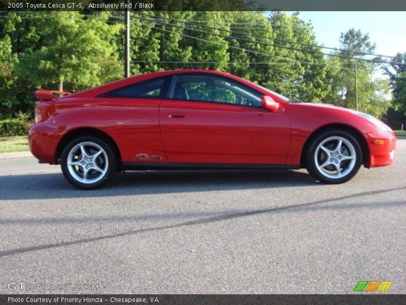 Absolutely Red / Black 2005 Toyota Celica GT-S