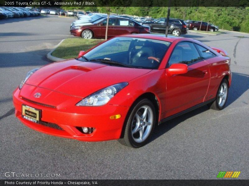 Front 3/4 View of 2005 Celica GT-S