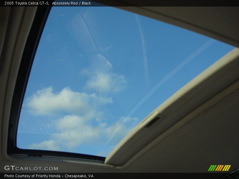 Absolutely Red / Black 2005 Toyota Celica GT-S