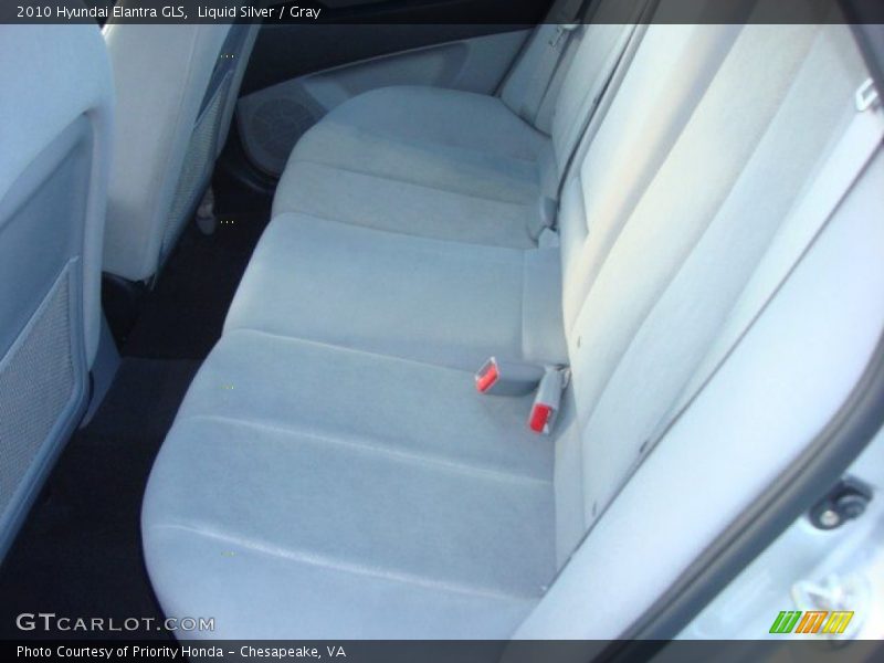 Liquid Silver / Gray 2010 Hyundai Elantra GLS
