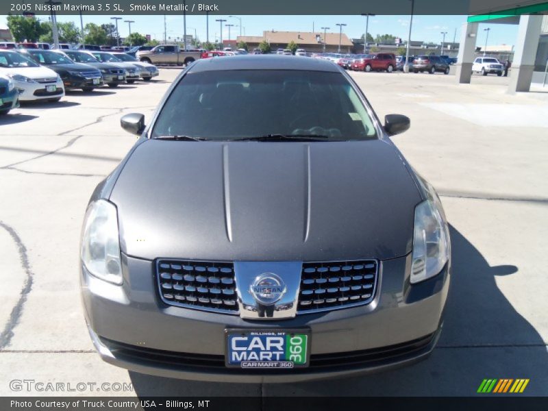 Smoke Metallic / Black 2005 Nissan Maxima 3.5 SL