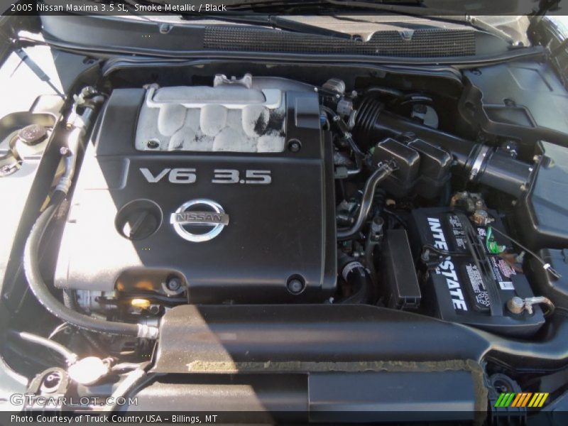 Smoke Metallic / Black 2005 Nissan Maxima 3.5 SL