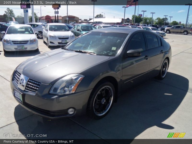 Smoke Metallic / Black 2005 Nissan Maxima 3.5 SL