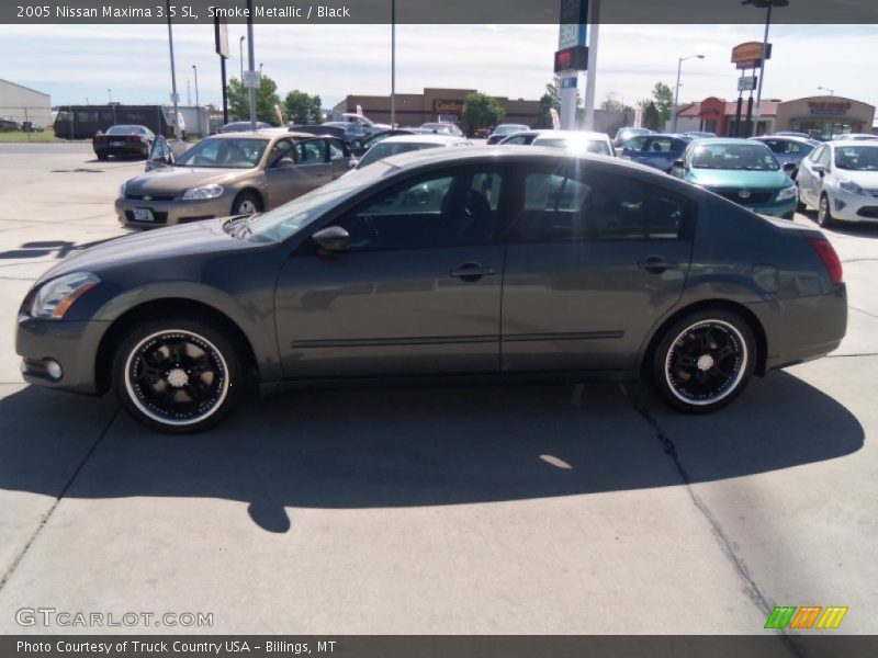 Smoke Metallic / Black 2005 Nissan Maxima 3.5 SL