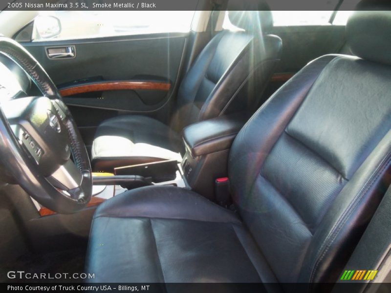 Smoke Metallic / Black 2005 Nissan Maxima 3.5 SL