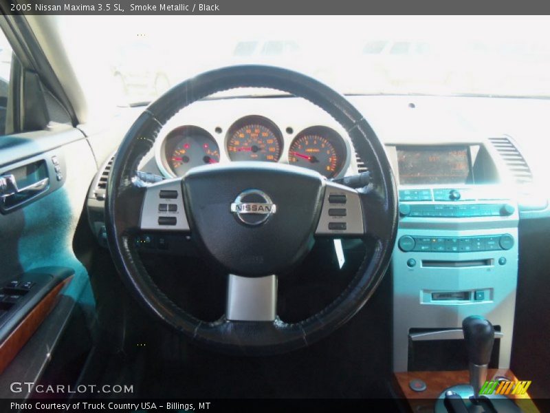 Smoke Metallic / Black 2005 Nissan Maxima 3.5 SL