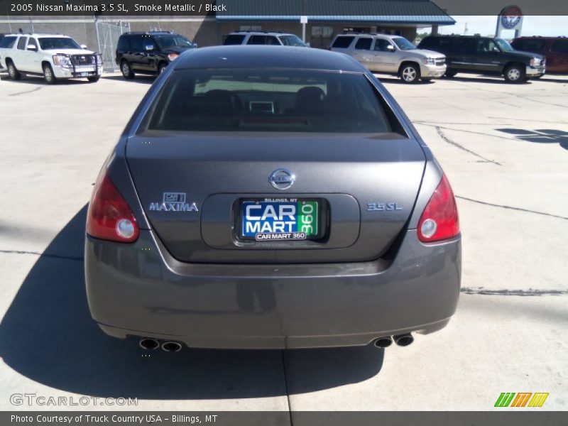 Smoke Metallic / Black 2005 Nissan Maxima 3.5 SL