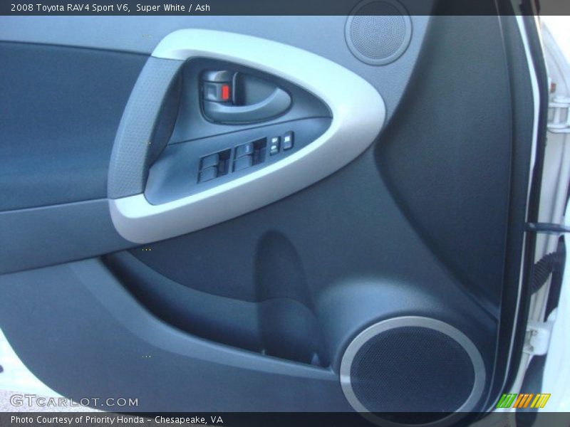 Super White / Ash 2008 Toyota RAV4 Sport V6