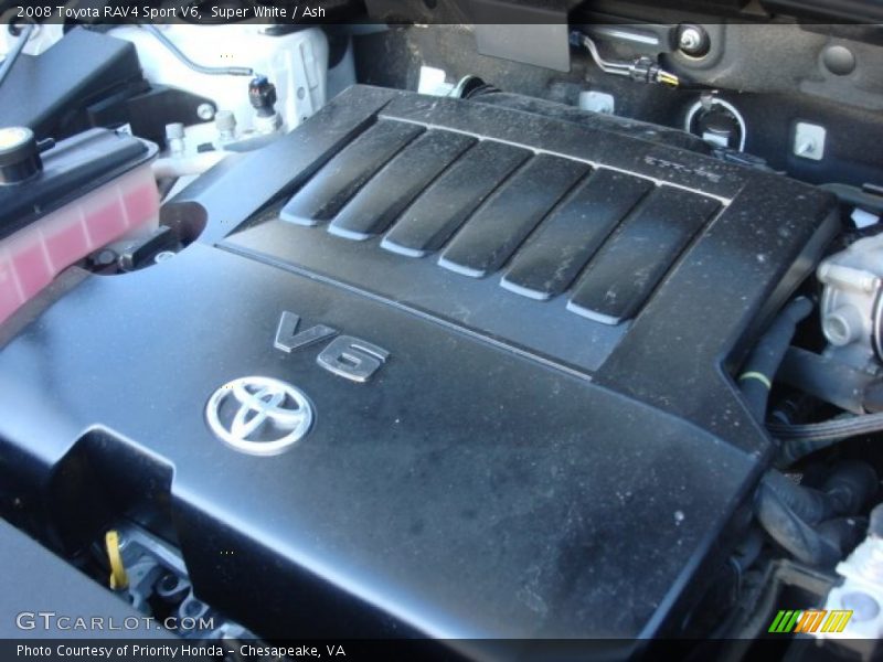 Super White / Ash 2008 Toyota RAV4 Sport V6