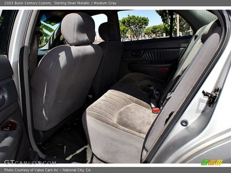 Sterling Silver Metallic / Medium Gray 2003 Buick Century Custom