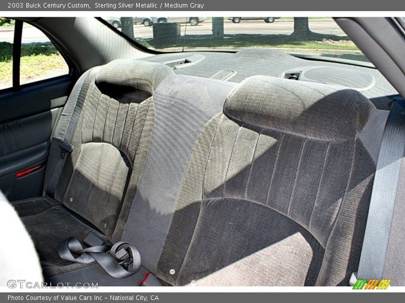 Sterling Silver Metallic / Medium Gray 2003 Buick Century Custom