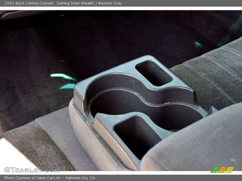 Sterling Silver Metallic / Medium Gray 2003 Buick Century Custom