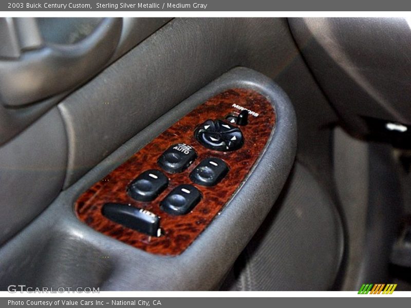 Sterling Silver Metallic / Medium Gray 2003 Buick Century Custom
