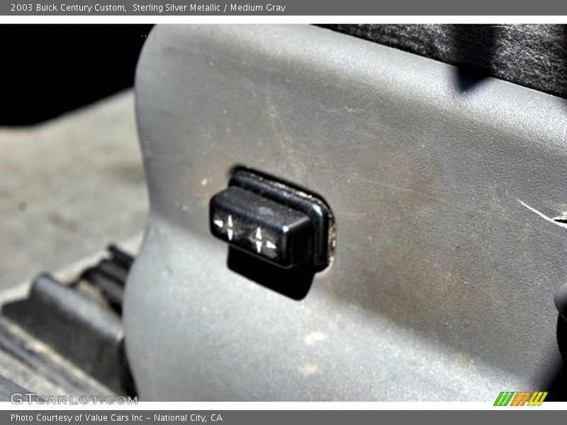 Sterling Silver Metallic / Medium Gray 2003 Buick Century Custom