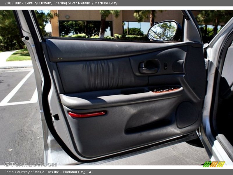 Sterling Silver Metallic / Medium Gray 2003 Buick Century Custom