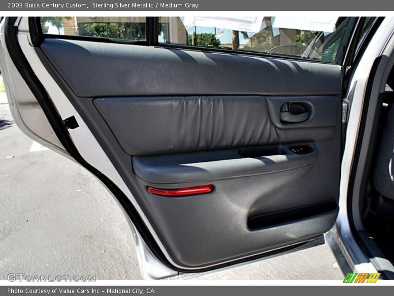 Sterling Silver Metallic / Medium Gray 2003 Buick Century Custom
