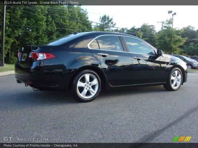 Crystal Black Pearl / Ebony 2010 Acura TSX Sedan