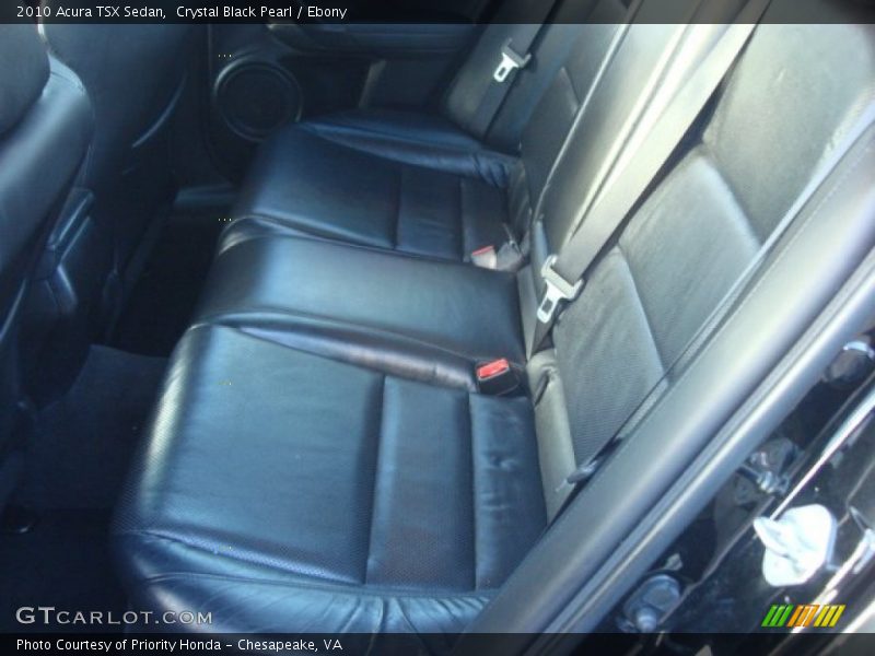 Crystal Black Pearl / Ebony 2010 Acura TSX Sedan
