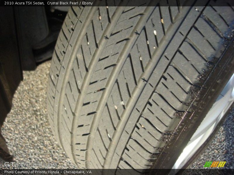 Crystal Black Pearl / Ebony 2010 Acura TSX Sedan
