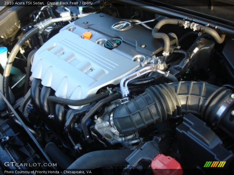 Crystal Black Pearl / Ebony 2010 Acura TSX Sedan