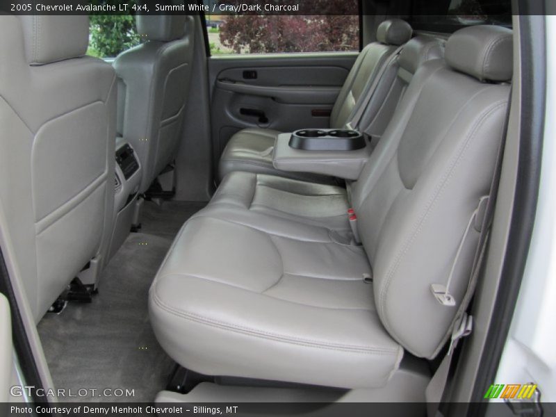 Summit White / Gray/Dark Charcoal 2005 Chevrolet Avalanche LT 4x4