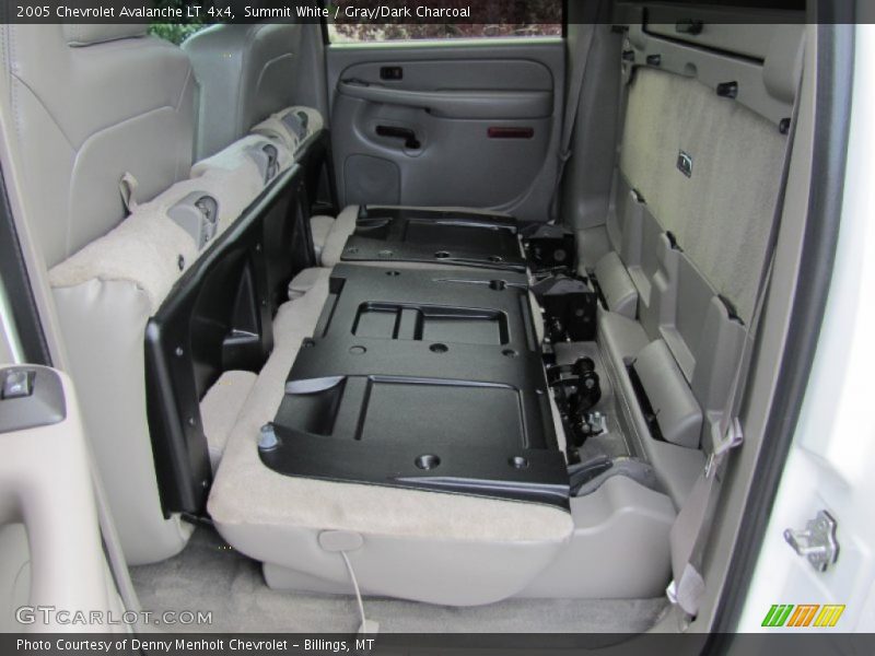 Summit White / Gray/Dark Charcoal 2005 Chevrolet Avalanche LT 4x4